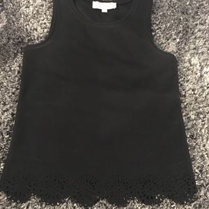 Dressy top with detailed bottom